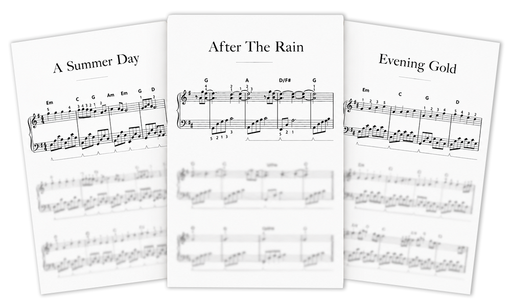 Sheet music preview